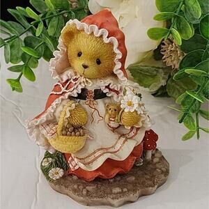 Cherished Teddies LOIS dressed as Little Red Riding‎ Hood to Grandmothers